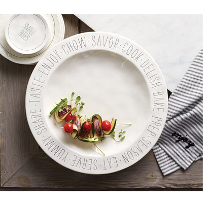 Bistro Sentiment Over Size Platter