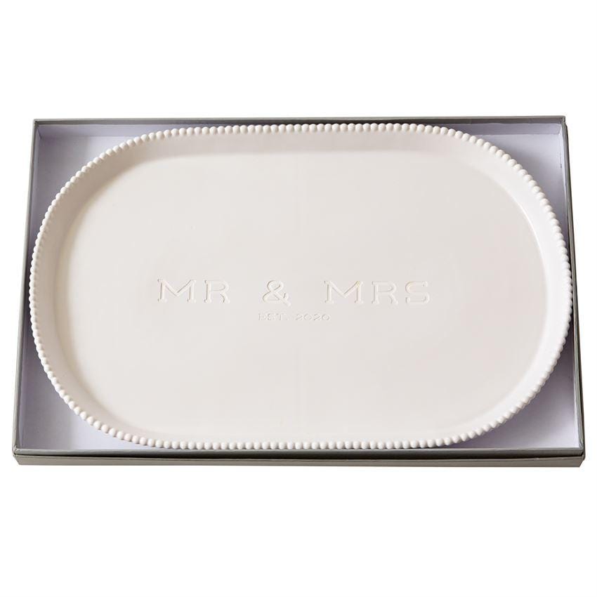 Mr & Mrs Beaded 2020 Platter