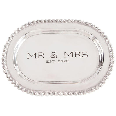 Mr& Mrs Metal Platter 2020