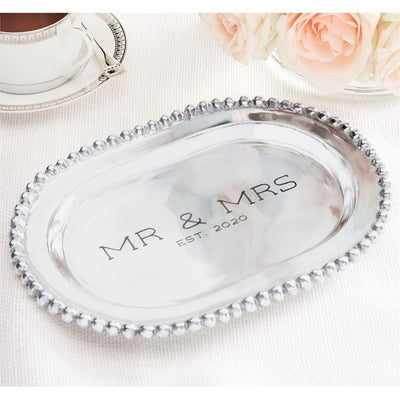 Mr& Mrs Metal Platter 2020