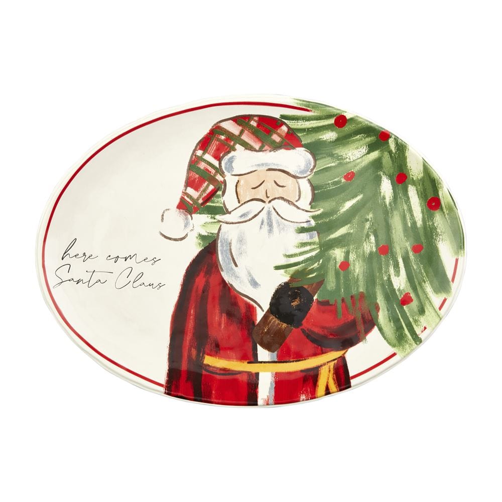 Here Comes Santa Platter