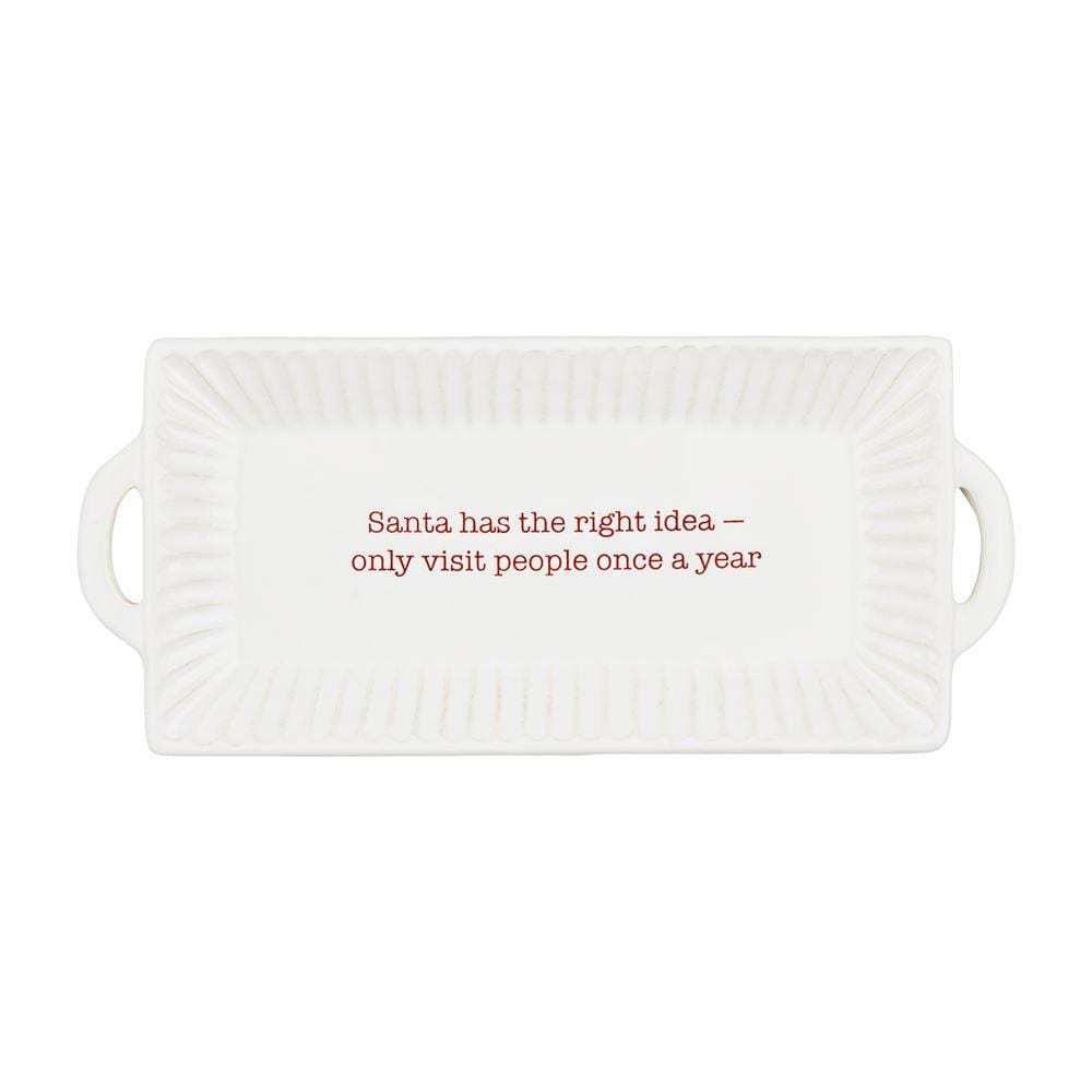 Santa Everything Dish