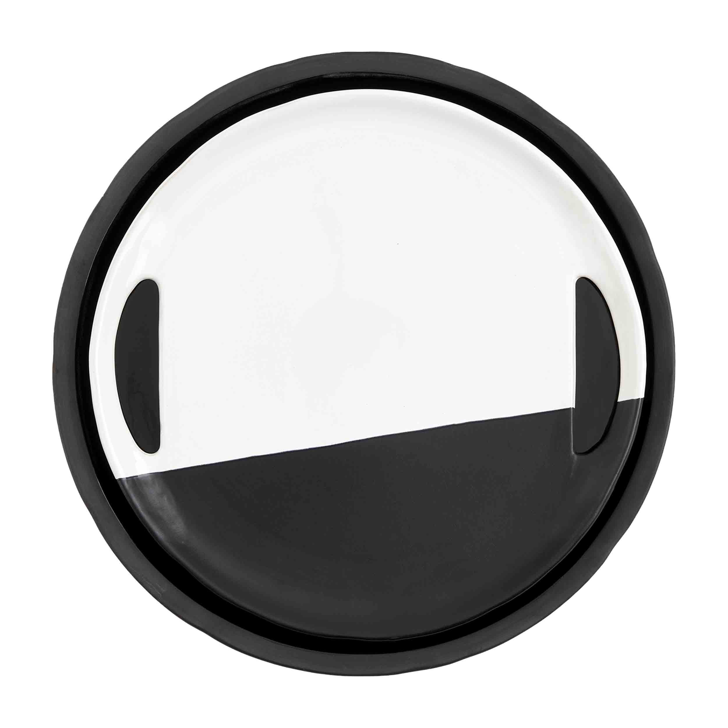 Black & White Platter Set