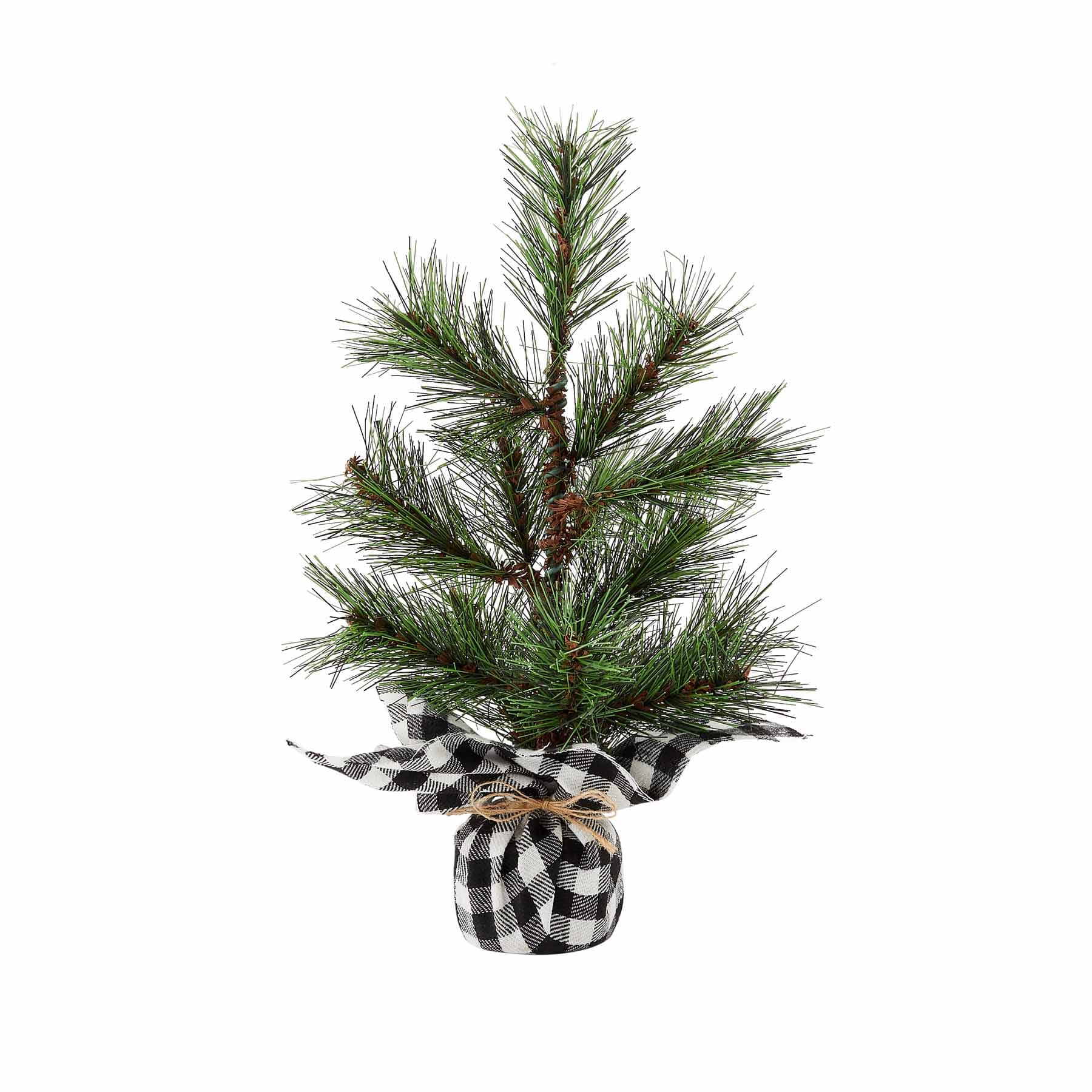 White Buffalo Faux Pine Tree
