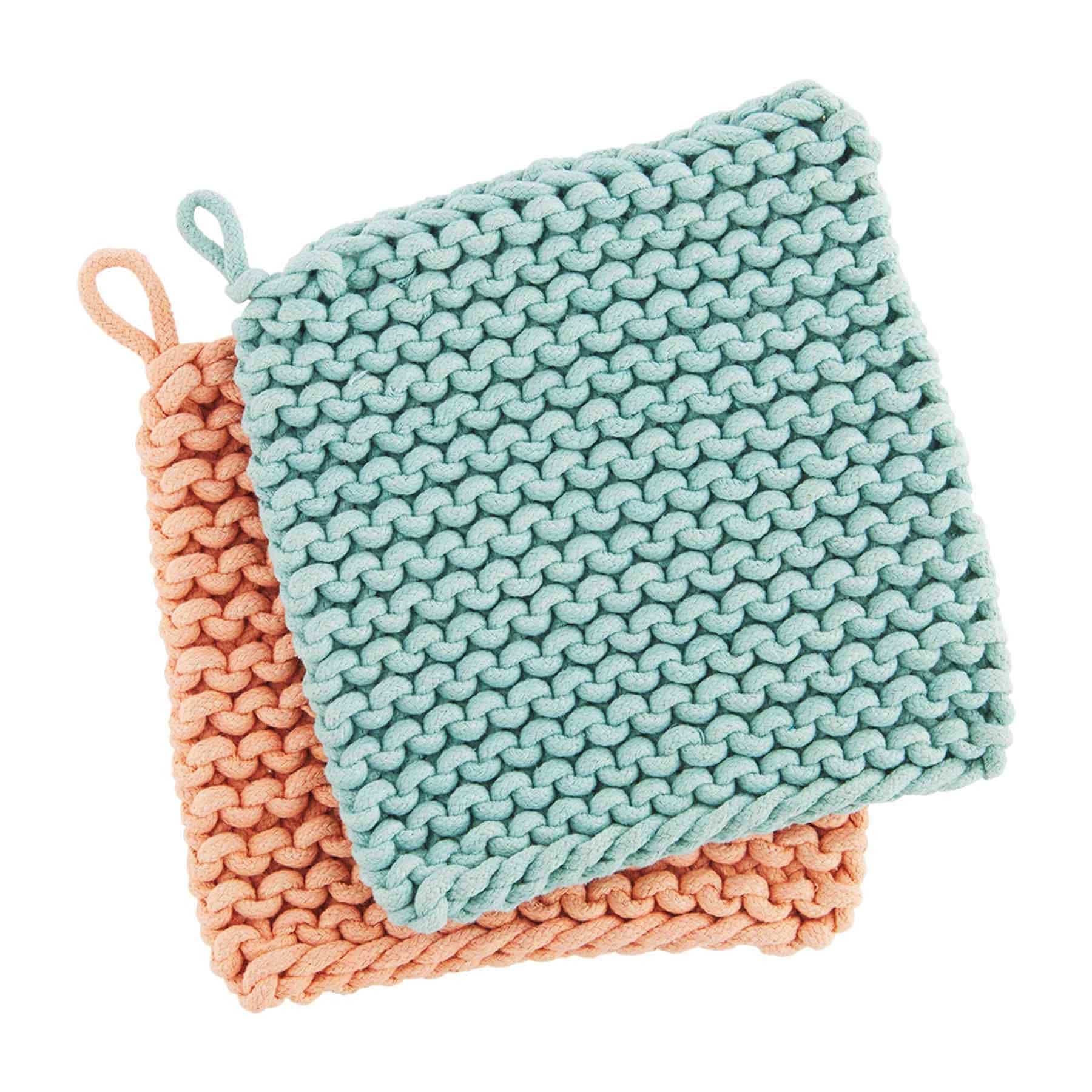 Pink Pastel Pot Holder Set