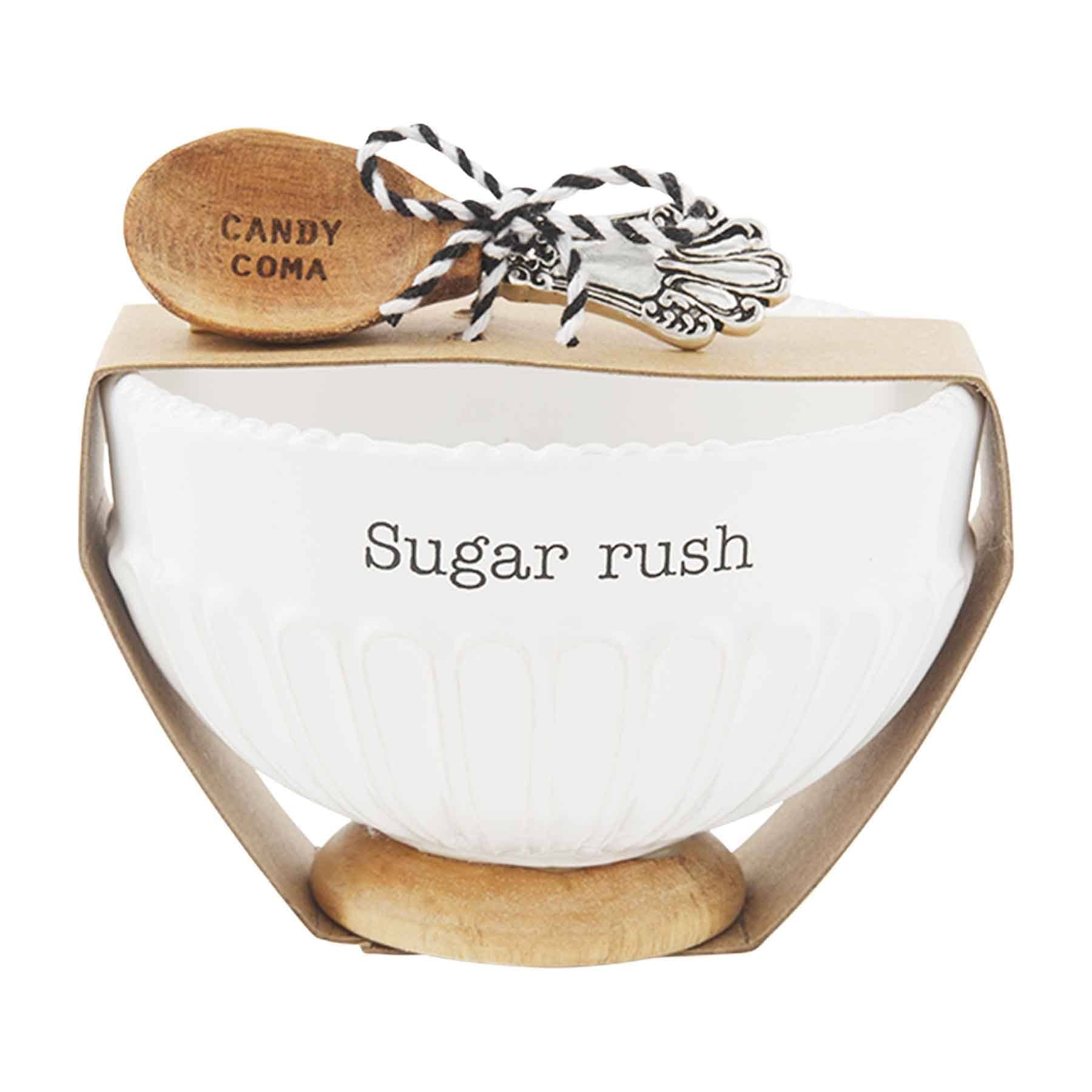 Sugar Candy Dish Scoop Set