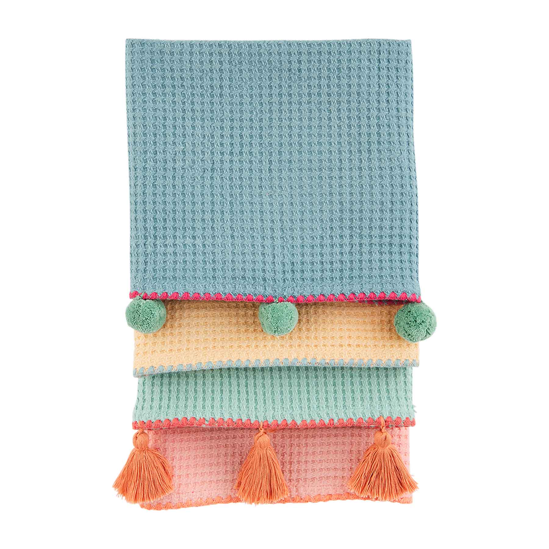 Pink Colorful Towel Sets