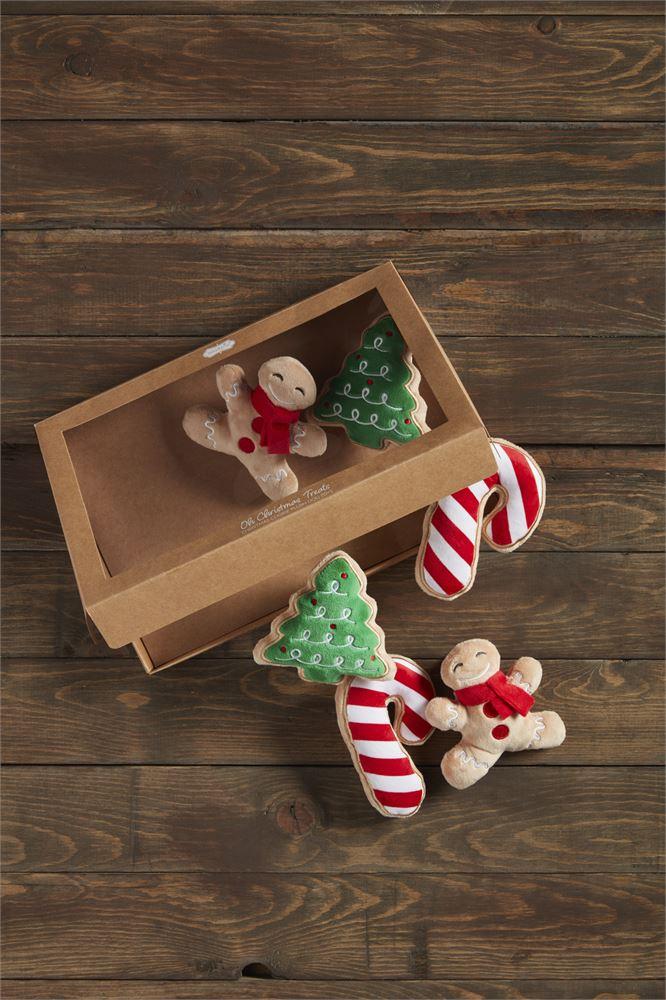 Gingerbread Dog Toys