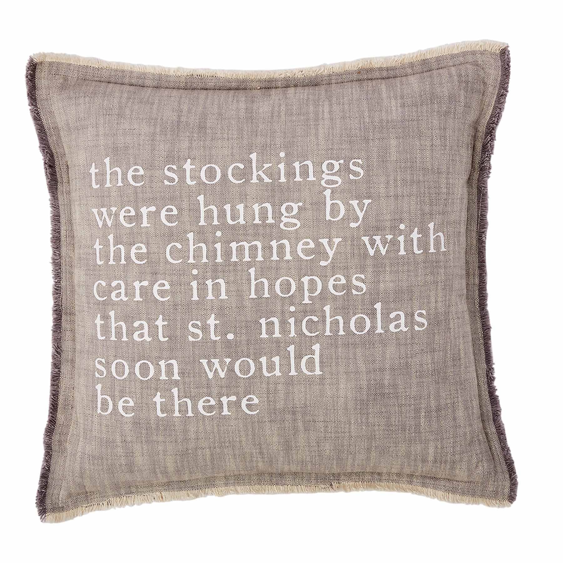 Stocking Hung Pillow
