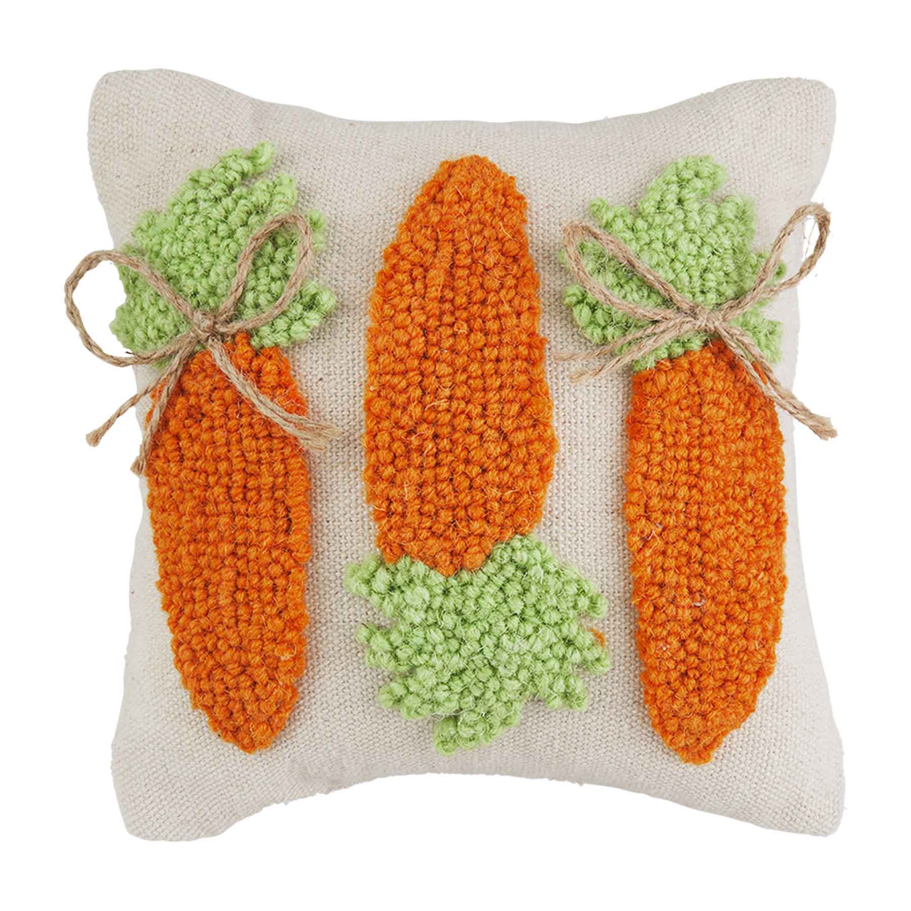 Carrots Mini Hook Pillow