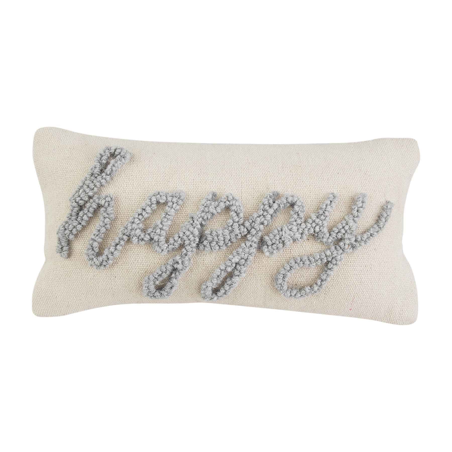 Happy Mini Hook Pillow