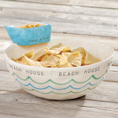 Beach Stacked Chip & Dip Set