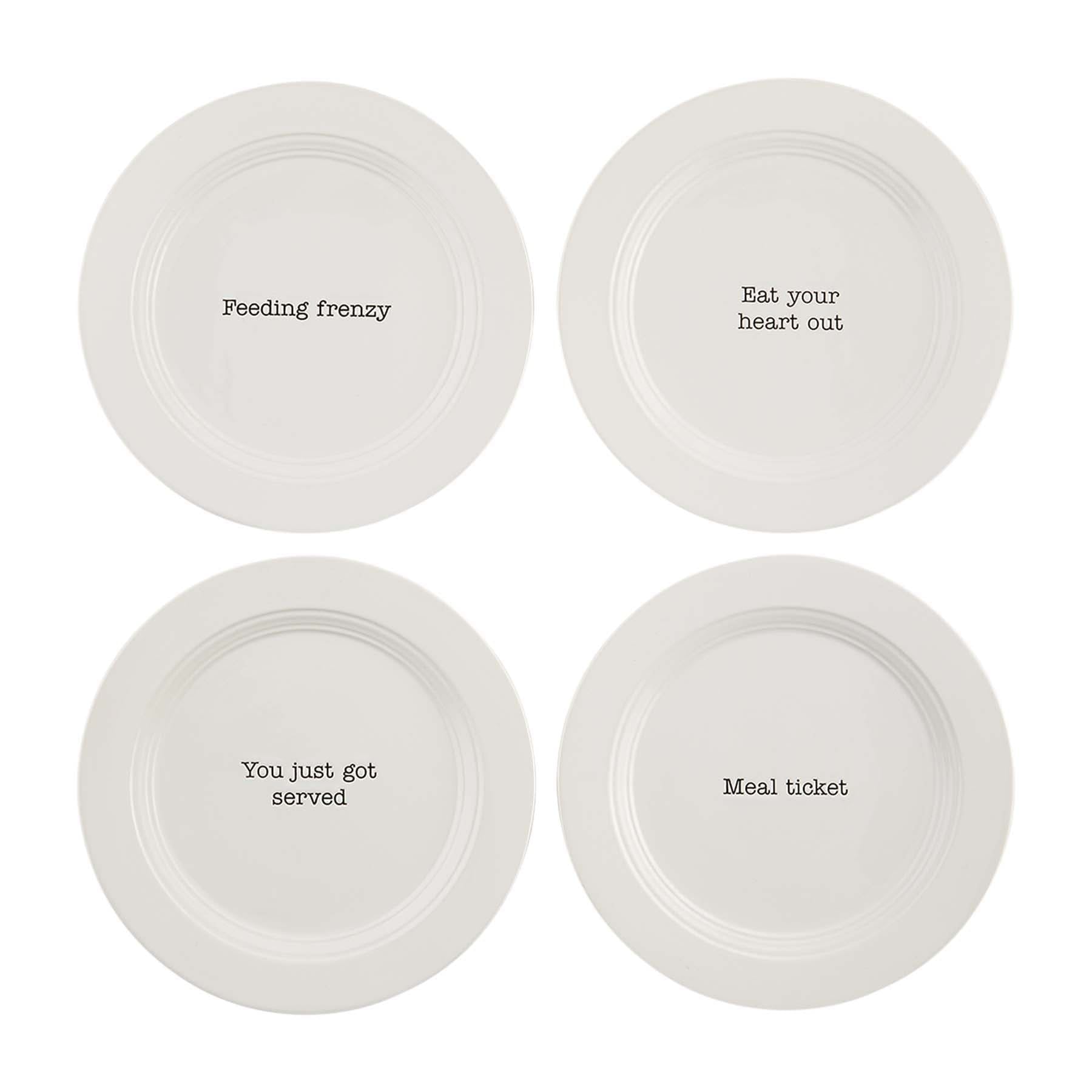 Table for 4 App Plates