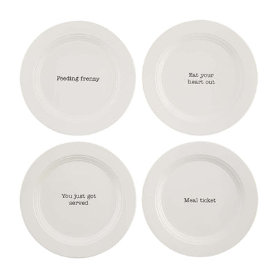 Table for 4 App Plates