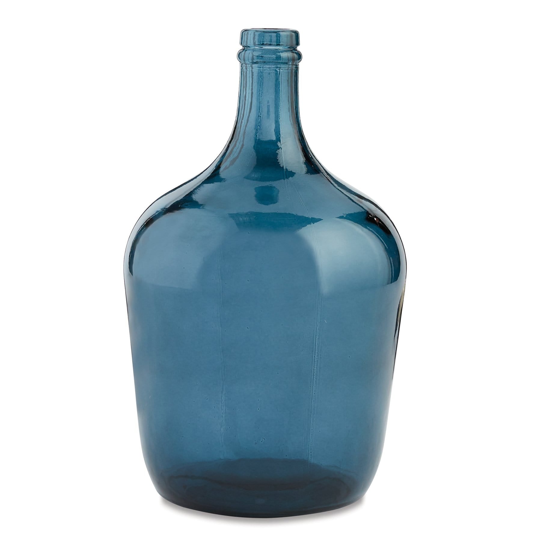 Dark Blue Carafe Bottle