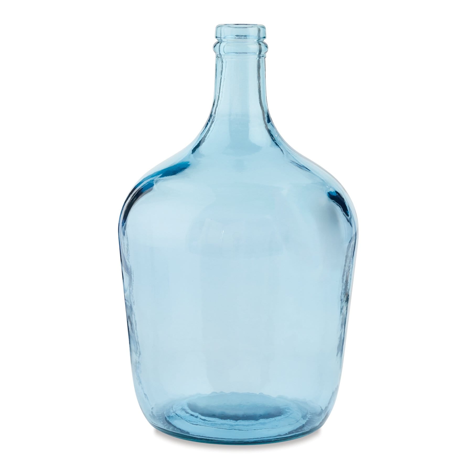 Light Blue Carafe Bottle