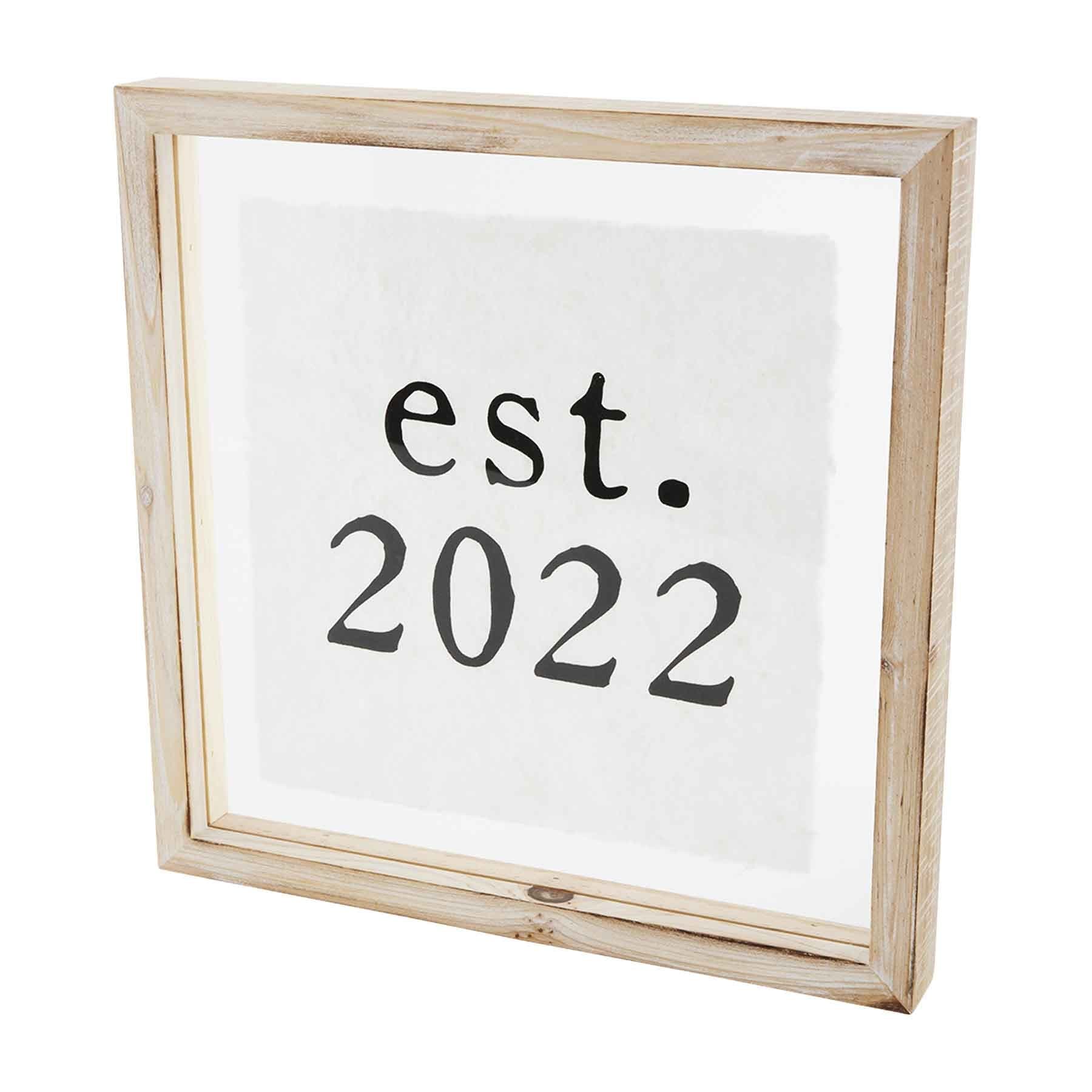 EST 2022 Plaque