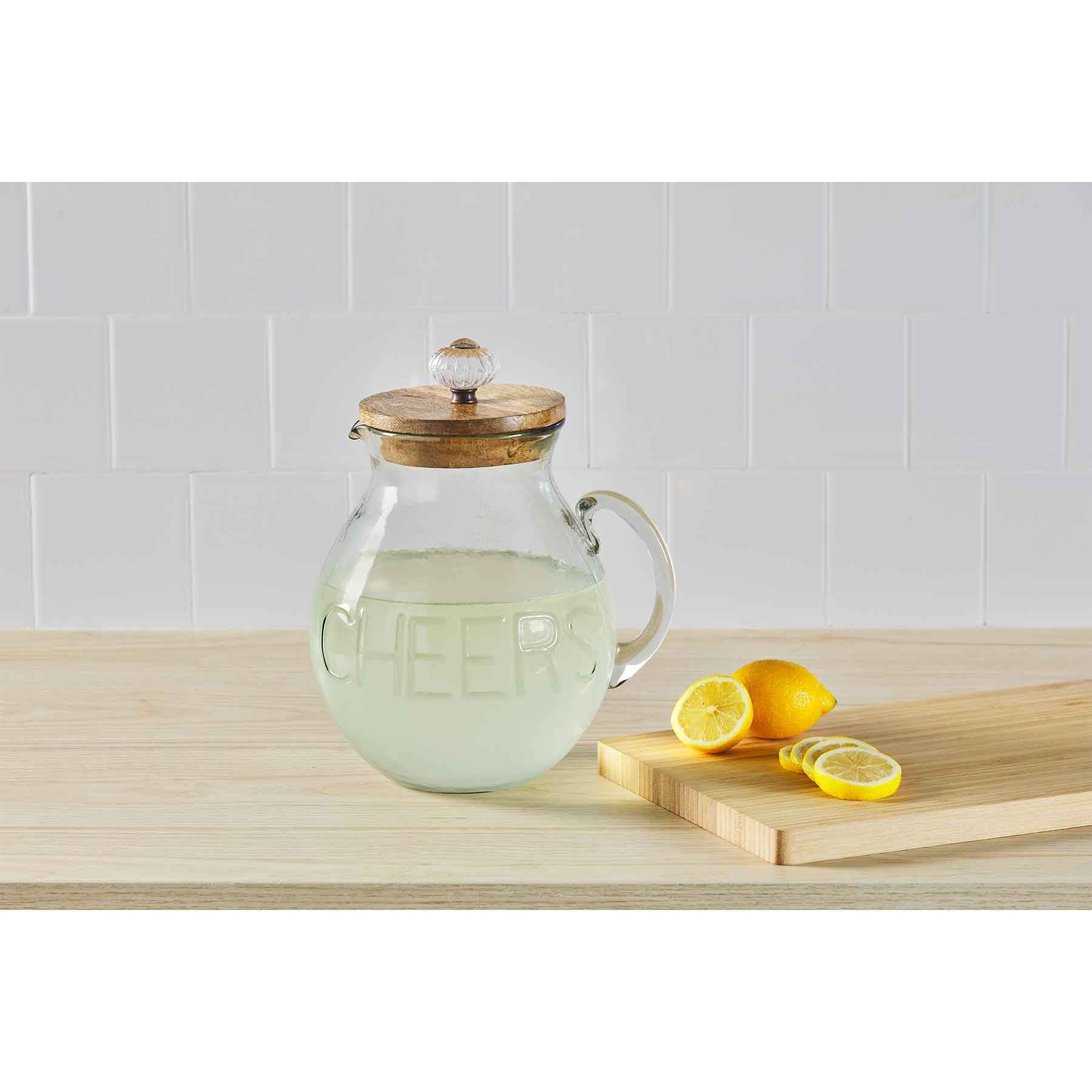 Cheers Door Knob Glass Pitcher