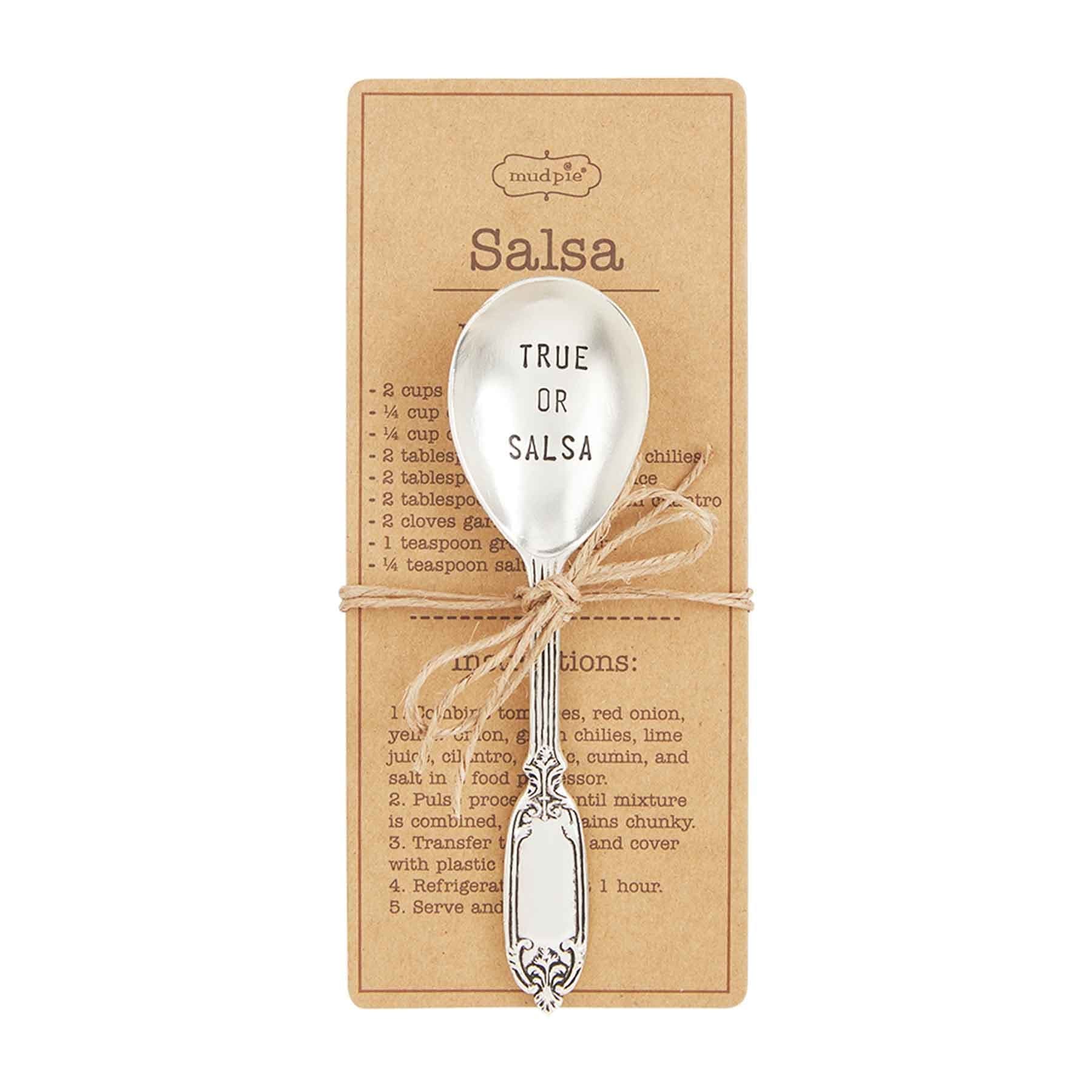 Salsa Recipe Spoon Set