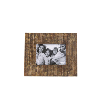Wood Gold Foil 5x7 Frame