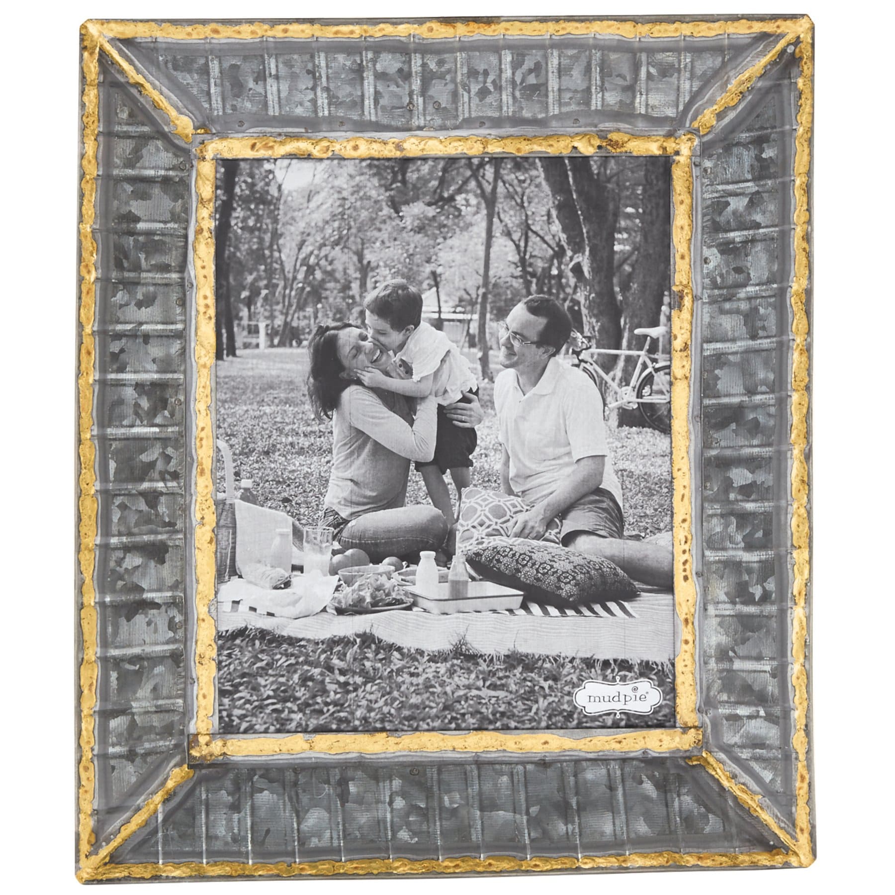 8x10 Tin Ribbed Frame
