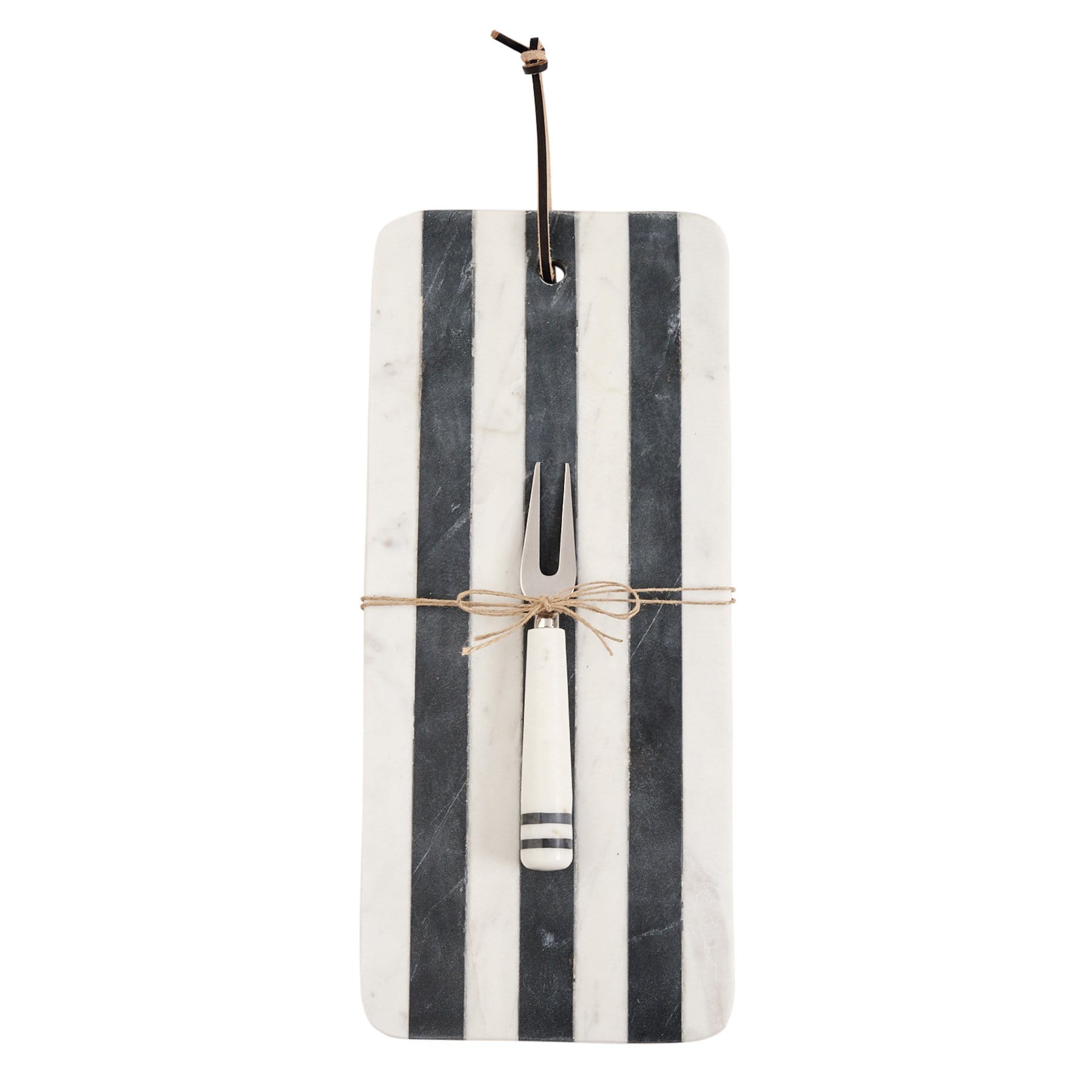 Long Stripe Marble Board Set