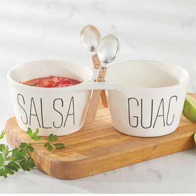 Salsa and Guac Double Dip Set