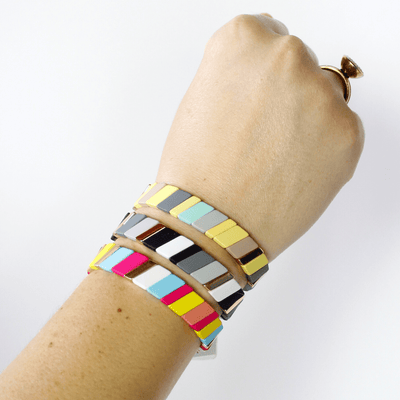 Stretch Slash Bar Bracelet
