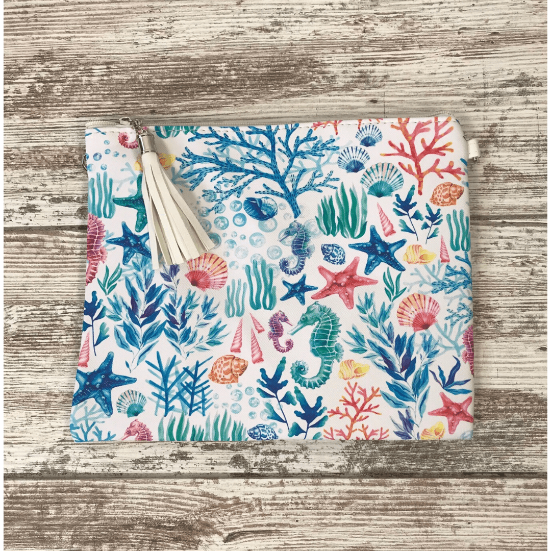 Tropical Crossbody Clutch