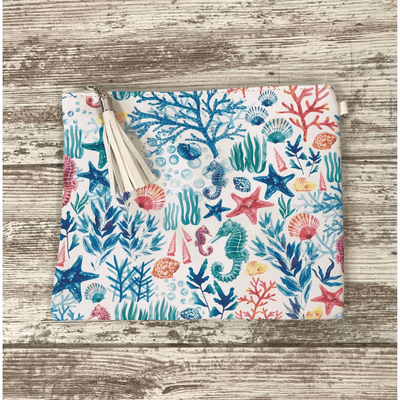 Tropical Crossbody Clutch