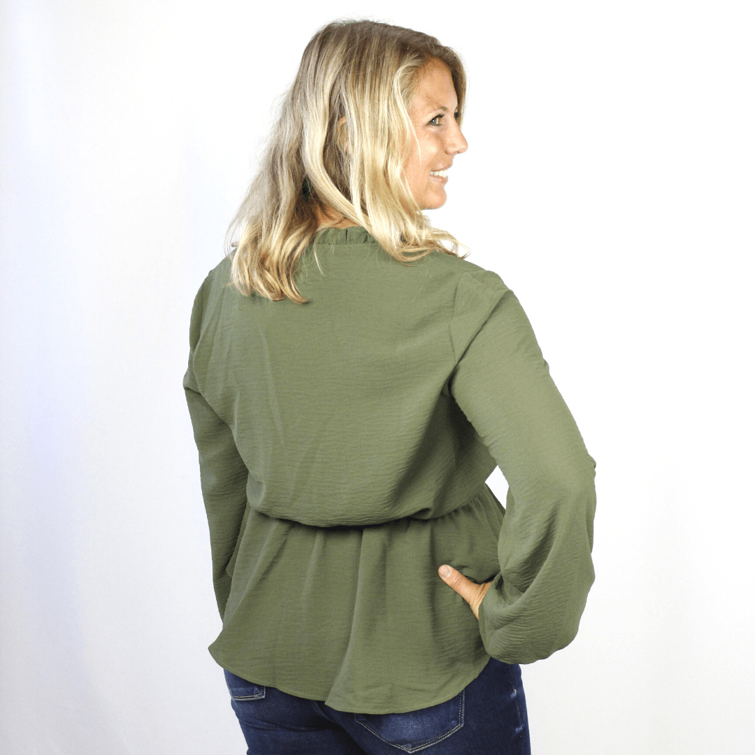 Olive Blouse