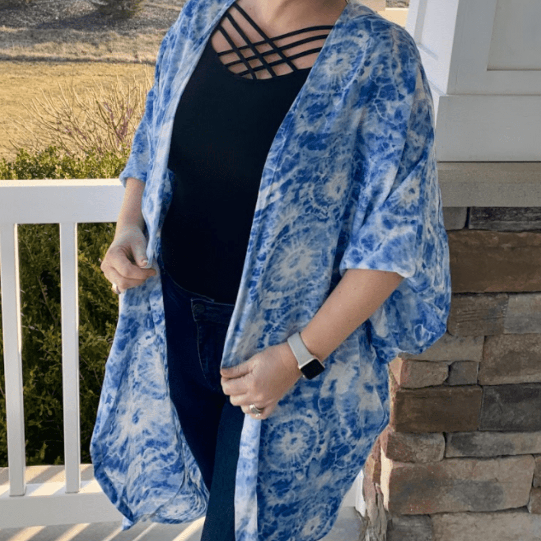 Tie-Dye Kimono
