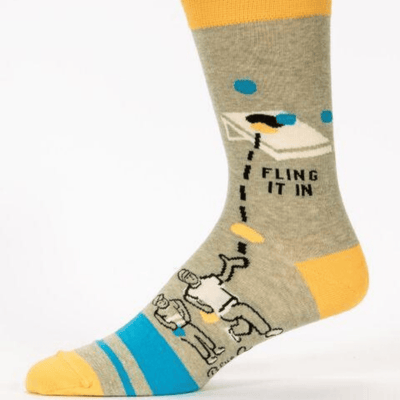 Cornhole Men's Crew Socks