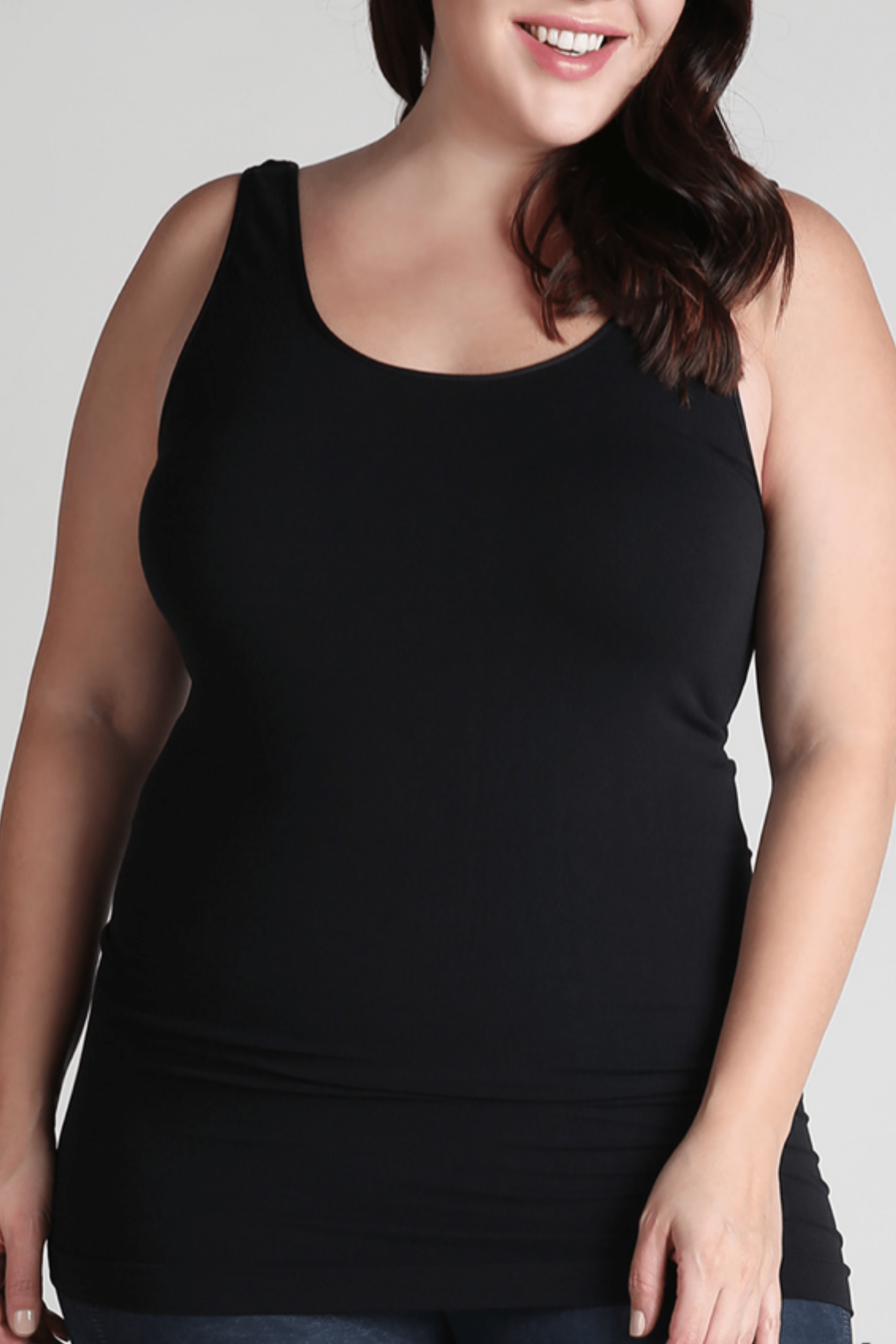 NikiBiki Extended Size Jersey Tank - Basic Collection
