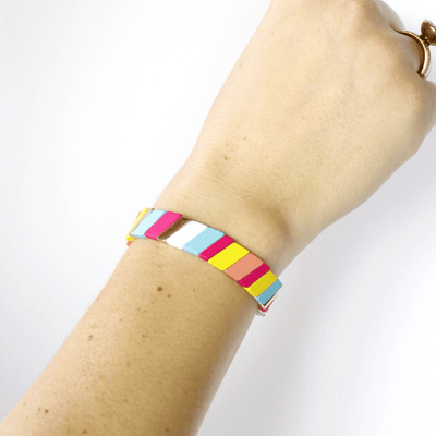 Stretch Slash Bar Bracelet