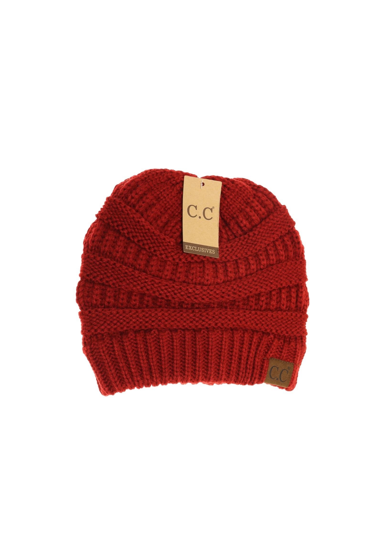 Knitted Beanie - Bright Collection