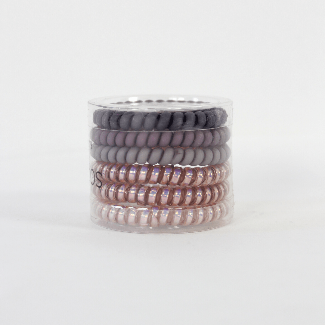6 Pack Hair Spirals