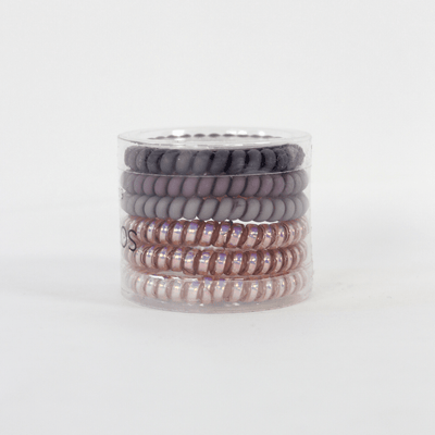 6 Pack Hair Spirals