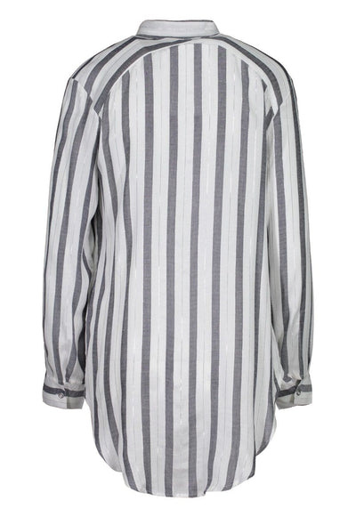 Black Loose Fit Long Shirt