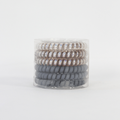 6 Pack Hair Spirals