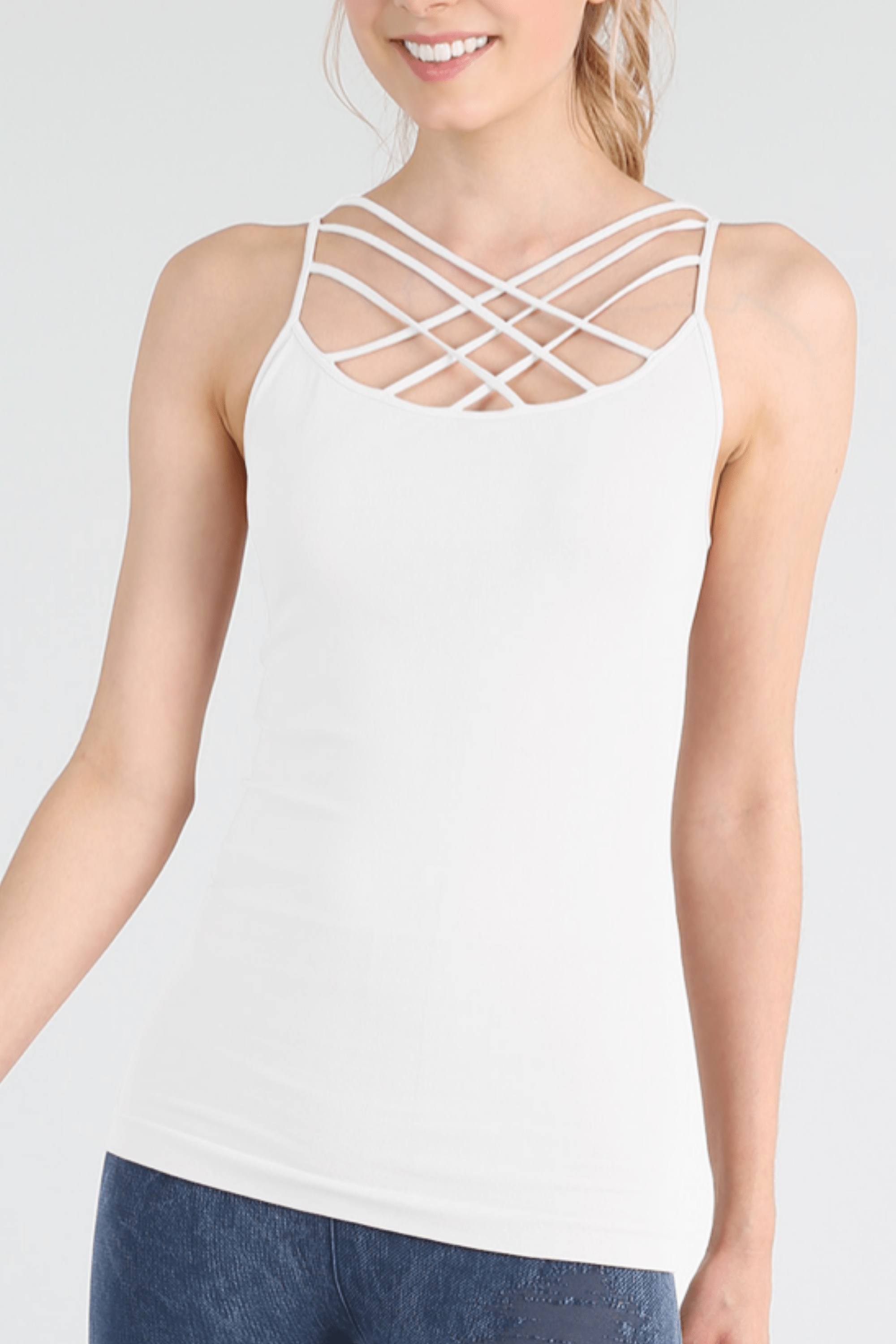 Nikibiki Criss Cross Tank - Basic Collection