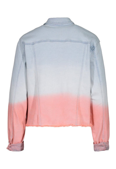Peach Tulip Jean Jacket