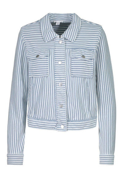 Baby Blue Loose Fit Jacket
