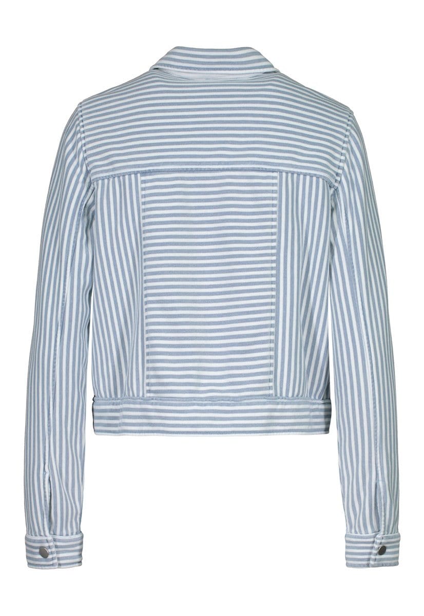 Baby Blue Loose Fit Jacket