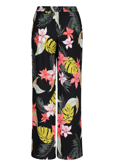Hibiscus Wide Leg Drawstring Pant