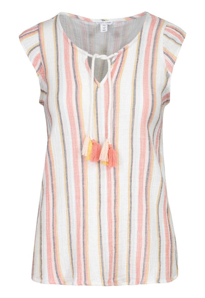 Gazelle Flutter Sleeve Blouse