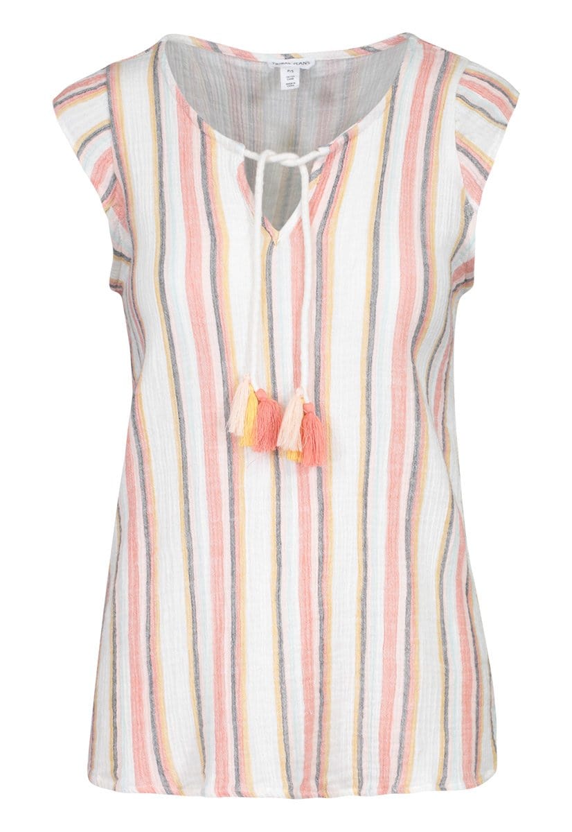 Gazelle Flutter Sleeve Blouse