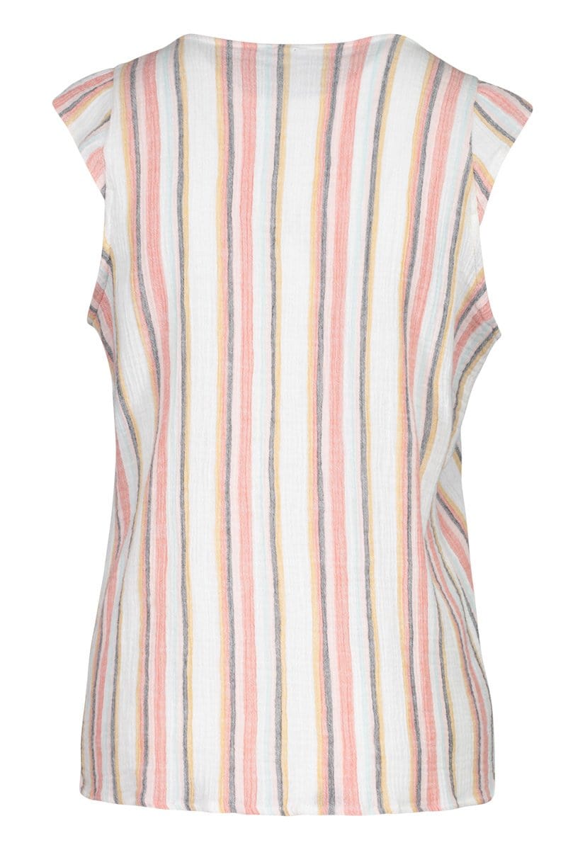 Gazelle Flutter Sleeve Blouse