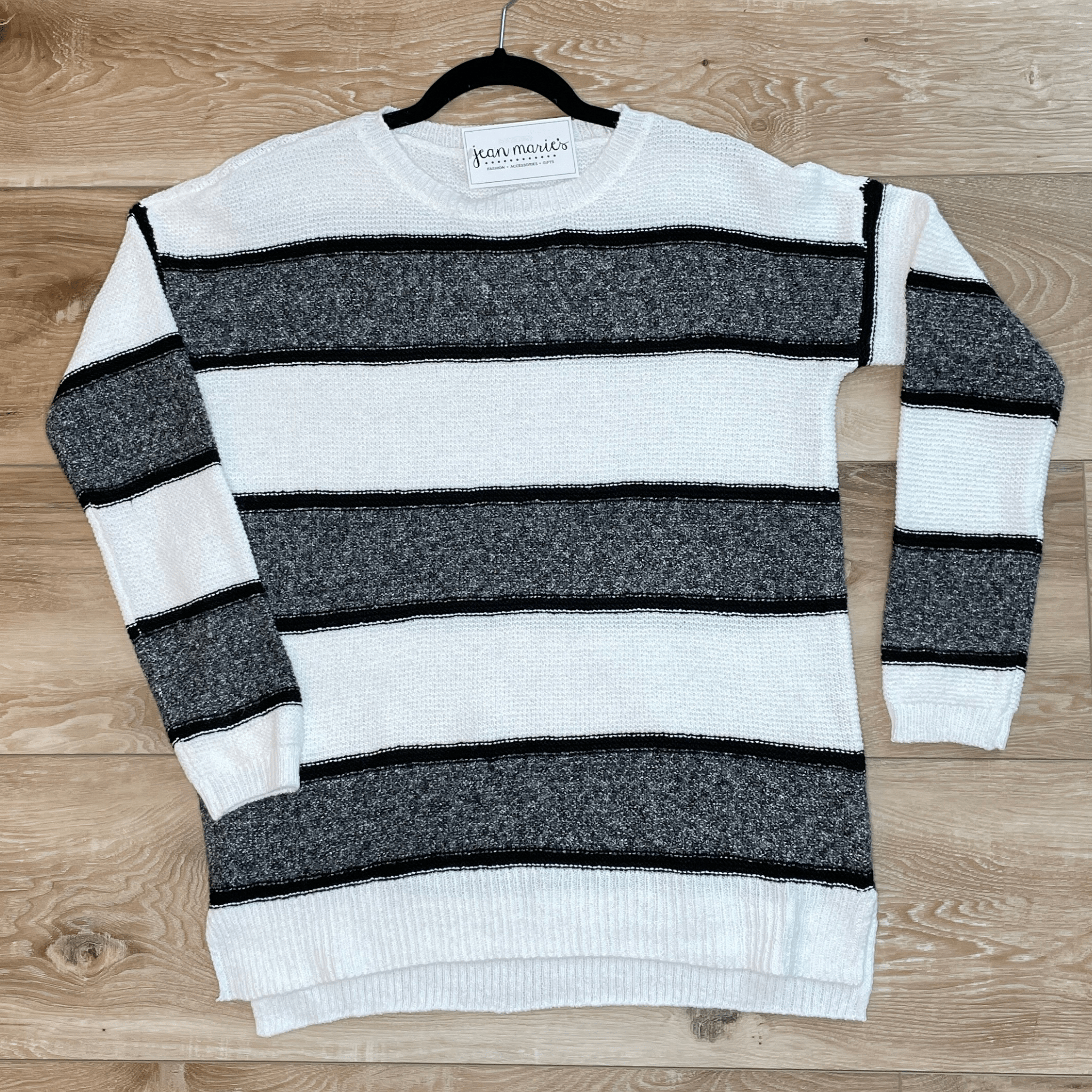 Favorite Texture Stripe Sweater
