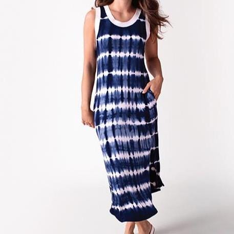 Indigo Sleeveless Dress